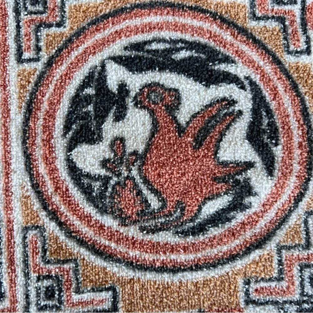 VTG Bibb Pueblo de Cochiti Fringed Towel Set The First Americans Cotton 70s GUC
